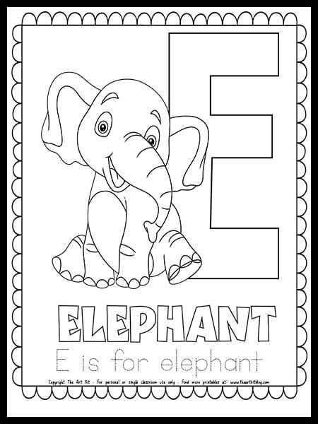 Letter E is for Elephant FREE Printable Coloring Page Letter E Coloring Page Free Printable, E Is For, Letter E Elephant, Letter E Coloring Page, Letter E Printable, Letter E Activities, E Is For Elephant, Elephant Coloring, Kindergarten Songs