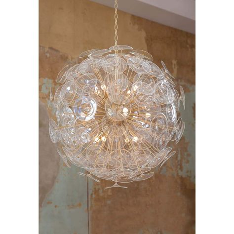 Poppy Glass Chandelier design by Regina Andrew – BURKE DECOR Brass Rods, Starburst Chandelier, Chandelier Large, Orb Chandelier, Diy Lampe, Large Chandeliers, Sputnik Chandelier, Chandelier Design, Candelabra Bulbs