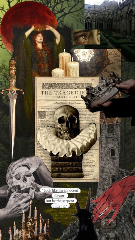 #shakespeare #wallpaper #macbeth #darkacademia #darkaesthetic #witchaesthetic #witch Shakespeare Wallpaper, Macbeth Poster, Shakespeare Macbeth, Moody Wallpaper, English Project, Alt Aesthetic, English Projects, W.i.t.c.h Aesthetic, Lady Macbeth