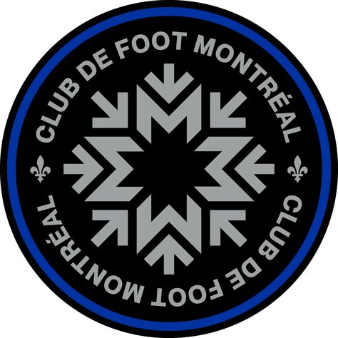 Club de Foot Montréal, CF Montréal Montreal Impact, Mls Soccer, Soccer Logo, Toronto Fc, Professional Soccer, Major League Soccer, Of Montreal, Soccer Kits, Soccer Club