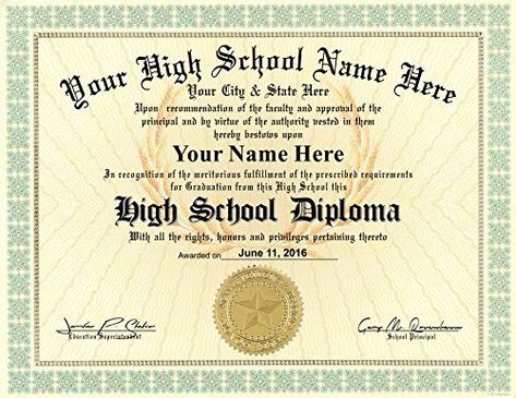 Free High School Diploma, Fake High School Diploma, Homeschool Diploma, Graduation Certificate Template, High School Transcript, Graduation Diploma, School Diploma, American High School, School Template