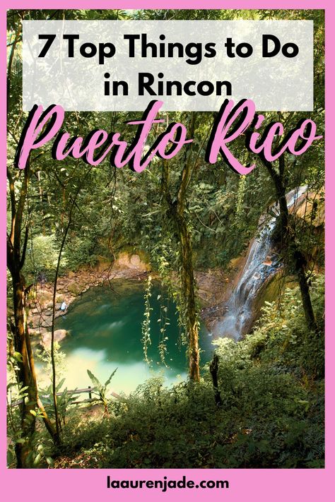 gozalandia waterfall showcasing the best things to do in rincon puerto rico Visiting Puerto Rico, Must Do In Puerto Rico, Things To Do In Puerto Rico, San Sebastian Puerto Rico, Things To Do In Rincon Puerto Rico, Puerto Rico Itenary, Western Puerto Rico, Visit Puerto Rico, Living In Puerto Rico