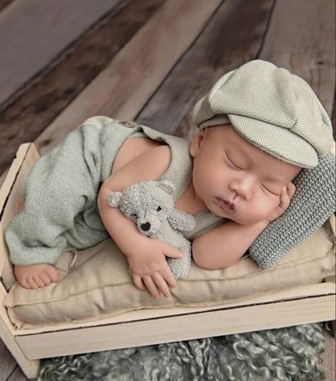 Photography Sets, Outfit Knit, Newborn Photography Outfit, Suspender Jumpsuit, Baby Coming Home Outfit, Baby Boy Photography, Infant Photography Props, Baby Boy Photos, Knitted Baby Clothes