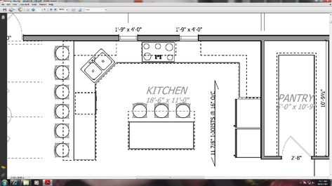 Walk-In Pantry Layouts | ... walk-in pantry and facing the kitchen (which you don't see) is the Walk In Pantry Dimensions, Kitchen Plans Layout, Greece Apartment, Walk In Pantry Ideas, Best Flooring For Kitchen, Pantry Layout, Kitchen Floor Plan, Kitchen Plan, Pantry Room