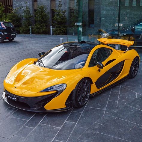 McLaren P1 Mclaren Cars, New Sports Cars, Lamborghini Veneno, Super Sport Cars, Pagani Huayra, Lamborghini Cars, Mclaren P1, Yellow Car, Exotic Sports Cars