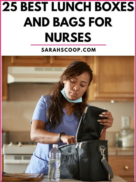 Nurse Lunch Bag, Nurse Work Bag, Large Lunch Bag, Stylish Lunch Bags, Lunch Kit, Here's The Scoop, Cool Lunch Boxes, Nurse Bag, Work Backpack