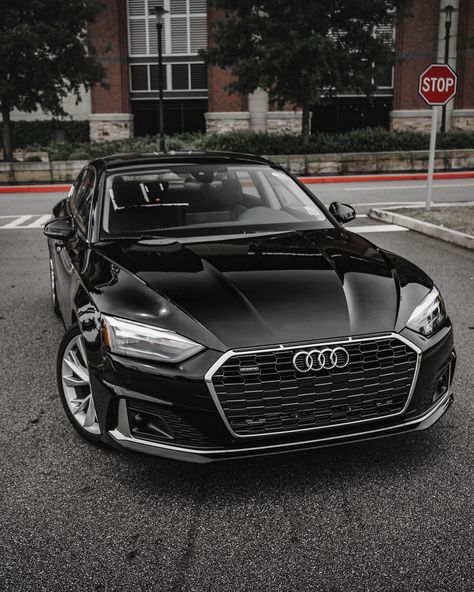 SPORT CARS Sports Cars Luxury Aesthetic, Audi Rs7 Black, Audi A5 Black, Sports Cars Bugatti, Audi A5 Sportback, Car Banner, Car For Teens, Black Audi, A5 Sportback