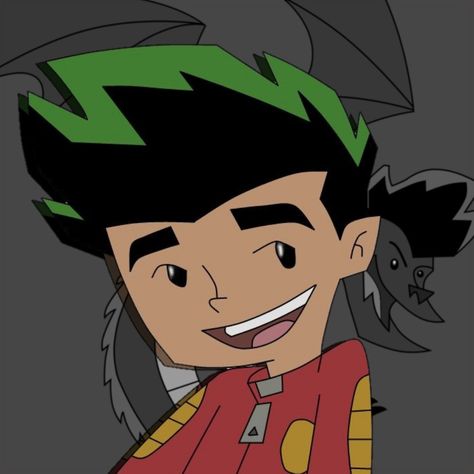 Jake The Dragon, American Dragon Jake Long Icon, Hot Pixar Characters, Jake Long American Dragon, The American Dragon, Duchess Aristocats, Early 2000s Cartoons, American Dragon Jake Long, Jake Long