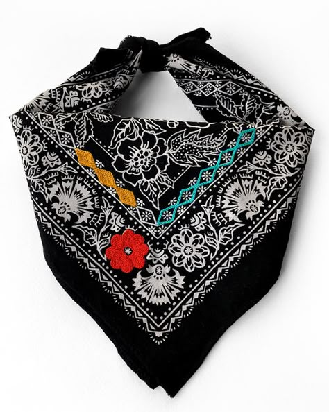 Shop — Last Chance Textiles Bandana Crafts, Bandanas Diy, Silk Noil, Bandana Styles, Cotton Bandanas, Bandana Scarf, Kona Cotton, Diy Embroidery, Embroidery And Stitching