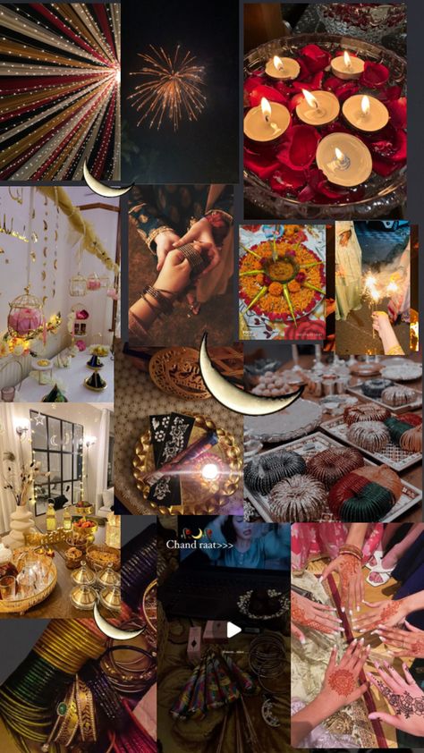 Chand Raat, Economics Project, Dance Of India, Diwali Photos, Photos Tumblr, Indian Aesthetic, Diwali, Collage