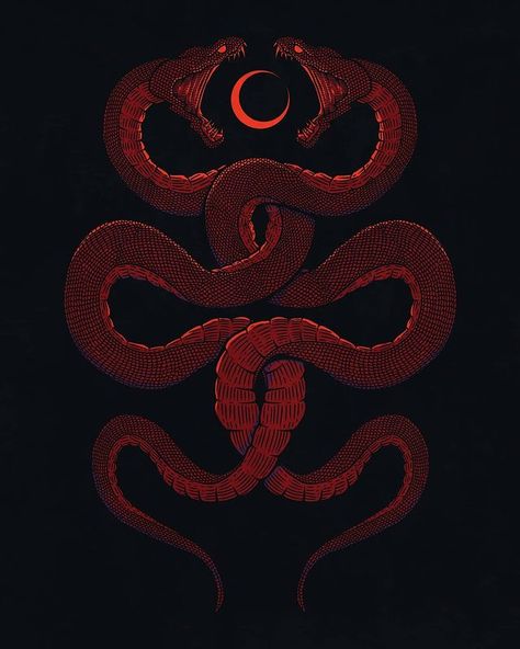 Art Psychology, Gemini Art, Snake Drawing, Snake Wallpaper, Wil Wheaton, Snake Tattoo Design, Tattoo Inspiration Men, Snake Art, Badass Aesthetic