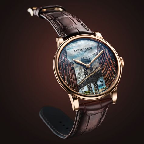 Arnold & Son’s Unique Piece was created specifically for the Horological Society of New York’s charity auction Greubel Forsey, Arnold Son, Charity Auction, Harry Winston, Rose Gold Case, Basel, Steel Watch, Samsung Gear Watch, Jaeger Watch