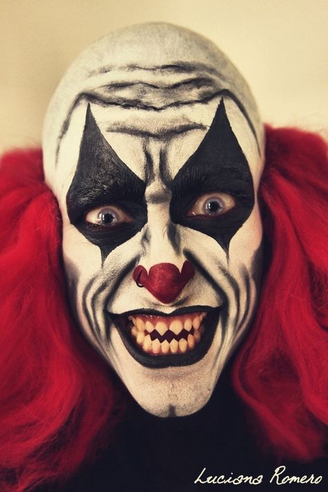 Scary Clown Make Up For Boys, Mens Scary Clown Makeup, Evil Clown Makeup Male, Killer Clown Makeup Scary, Killer Clown Makeup Male, Scary Clown Makeup Creepy Men, Men’s Clown Makeup, Mens Clown Makeup, Creepy Clown Makeup Male