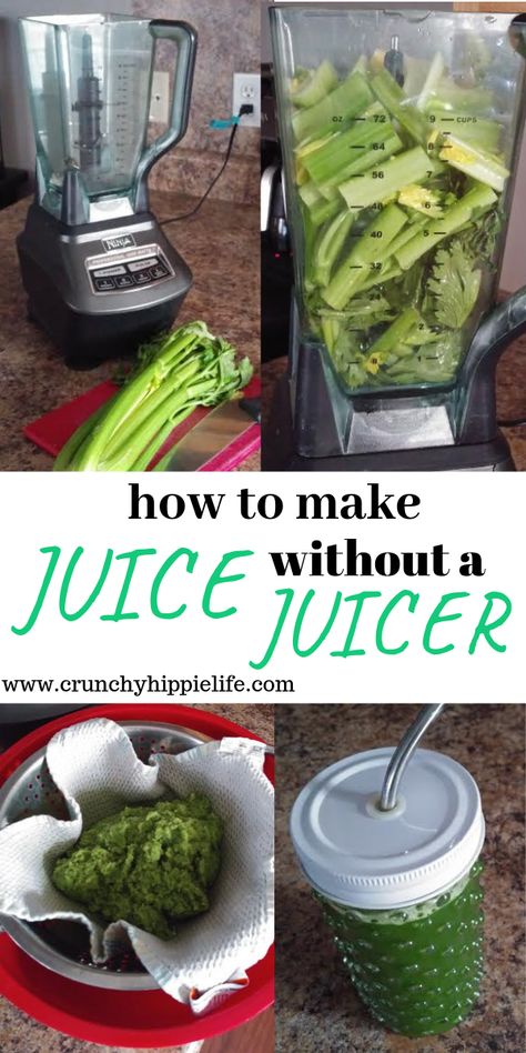 Looking to start juicing but have absolutely no idea where to start? Check out how to make fresh and refreshing juice for yourself and family! Juices To Make, Juice Without A Juicer, How To Make Juice, Healthy Blender Recipes, Basic Cooking, Juicing Benefits, Best Smoothie Recipes, Blender Recipes, Jelly Recipes