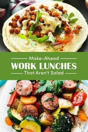 Easy Lunches For Work, Healthy Packed Lunches, Healthy Lunches For Work, Work Lunches, Cold Lunches, Easy Healthy Lunches, Make Ahead Lunches, Prepped Lunches, Lunch Recipes Healthy