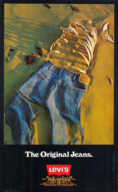 Vintage Poster Design, Old Advertisements, Best Ads, Retro Ads, Old Ads, Ads Creative, Graphic Design Posters, Levi's Jeans, Vintage Ads