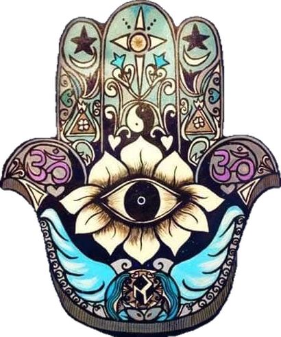 Hamsa Tattoo Design, Hamsa Hand Tattoo, Hamsa Art, Arte Yoga, Hamsa Tattoo, Marquesan Tattoos, Fatima Hand, Spiritual Symbols, Seeing Eye