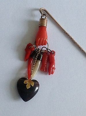 Coral-Hand-Amulets-Circa-1830 Spirit Fingers, Coral Jewellery, Charm Ideas, Latest Obsession, Extraordinary Jewelry, Amulet Charm, Georgian Jewelry, All The Small Things, Vintage Bakelite