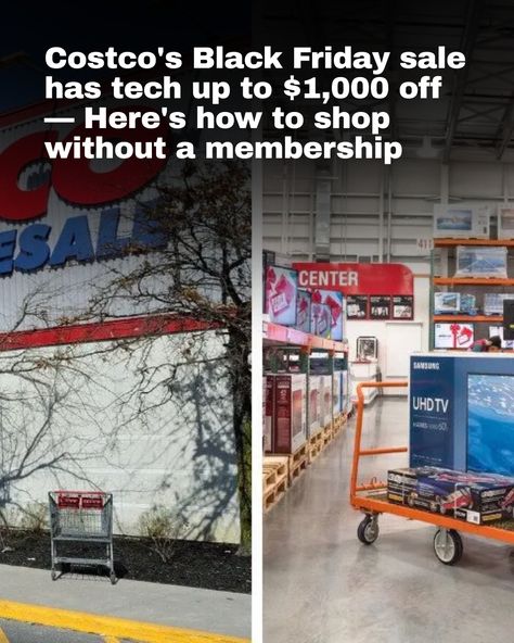 Costco Canada's early Black Friday deals are here, and this year, the wholesale giant is bringing major savings you don't want to miss. For Black Friday 2024, Costco's sale includes a wide range of categories, like tech, home improvement, clothing and more, with some of the biggest savings of up to $1,000 off on electronics like TVs, laptops and smart devices. But what's even better is that you actually don't need a membership to shop most of these deals — provided you know how.

Click here☝️to know more!

📸 : Open Grid Scheduler / Grid Engine | Flickr, Trong Nguyen | Dreamstime Costco Deals, Costco Membership, Tech Home, Early Black Friday, Smart Device, Friday Sale, Black Friday Deals, Framed Tv, Black Friday Sale