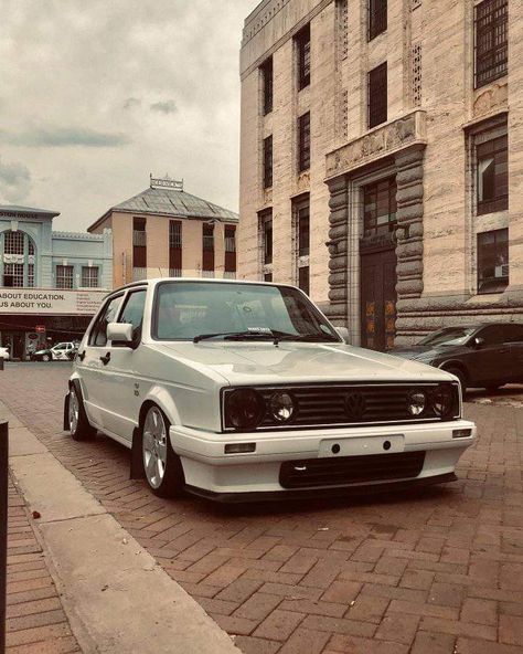 Golf Mk1 Stance, Vw Citi Golf, Citi Golf, Mk1 Golf, Volkswagen Golf Mk1, Lowrider Trucks, Golf Stance, Golf Mk1, Golf Car