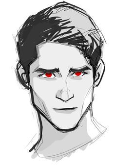 Scott Teen Wolf, Drawing Wolf, Lup Singuratic, Teen Wolf Art, Teen Wolf Scott, Allison Argent, Scott Mccall, Wolf Drawing, Wolf Art