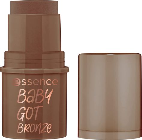 essence | Baby Got Bronze | Cream Bronzer Stick Easy to Apply & Blend | Vegan & Cruelty Free | Free From Gluten, Parabens, Preservatives, Alcohol, & Microplastic Particles (30 | Mocha Me Crazy) Essence Bronzer, Cream Bronzer Stick, Bronzing Stick, Bronzer Stick, Beach Glow, Best Bronzer, Cream Bronzer, Essence Makeup, Makeup List