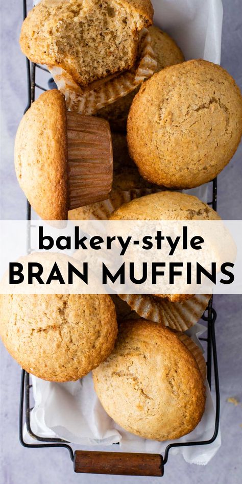 Easy Bran Muffin Recipe, Moist Bran Muffins, Baking Mistakes, Bran Muffin Recipe, Bran Muffins Healthy, Bran Muffin, Cafe Recipes, Bran Muffin Recipes, Popular Desserts Recipes