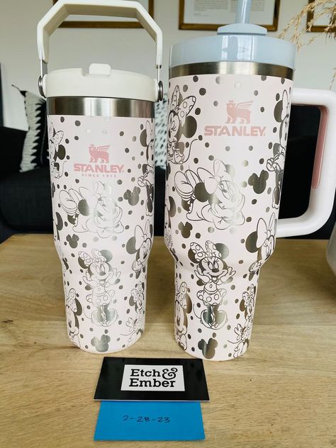 Minnie Mouse Stanley Iceflow 30oz … curated on LTK Disney Stanley Cup, Custom Stanley Tumbler, Engraved Tumblers, Stanley Cups, Engraved Tumbler, Water Bottle Design, Disney World Tips And Tricks, Water Bottle With Straw, Fun Cup