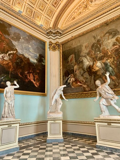 Italy Paintings, Aesthetic Statue, Rome Art, Museum Aesthetic, Uffizi Gallery, Ancient Sculpture, Realism Painting, Museum Architecture, Blair Waldorf