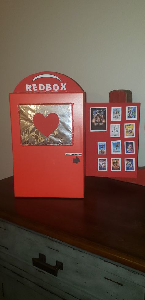 Redbox Valentine Box Ideas, Teen Valentine Box Ideas, Valentine’s Day Box For School, Valentine’s Day Shoebox Ideas, Valentine’s Day Box Ideas For School Easy, Valentines Boxes For Kids School Diy, Easy Diy Valentine Boxes For School, Cute Valentines Box Ideas, Valentines Day Boxes For School For Girl