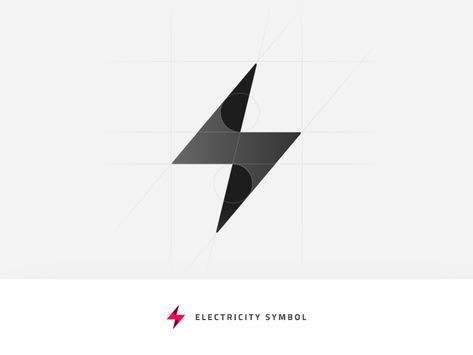 #logo #logomark #grid #gridding #logodesign #boltlogo #electricity #symbol #geometricsymbol Electricity Logo, Electrician Logo, Energy Symbols, Lightning Logo, Electrical Symbols, Power Logo, Logo Word, Energy Logo, Graphic Design Tutorials Learning