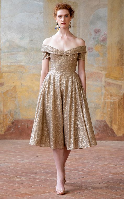 Women's Lena Hoschek Spring Summer 2024 Collection | Moda Operandi Formal Wedding Guest Attire, Geek Wedding, Formal Wedding Guests, Lena Hoschek, Cute Short Dresses, Retro Vintage Dresses, Guest Attire, Wedding Attire Guest, Midi Cocktail Dress