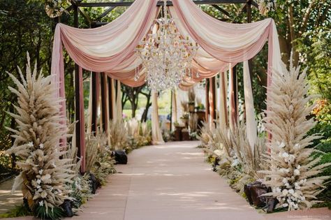 Photo from Saba and Ishaan Wedding Wedding Walkway Outdoor, Wedding Pathway Decor, Entrance Pathway, Walkway Wedding, Outdoor Wedding Entrance, Walkway Decor, Pathway Decor, Wedding Walkway, Entrance Arch