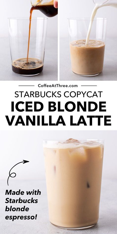 Honey Coffee Recipe, Starbucks Oatmilk Drinks, Starbucks Iced Vanilla Latte Recipe, Oatmilk Latte Recipe, Iced Vanilla Latte Recipe, Starbucks Vanilla Latte, Oatmilk Latte, Iced Vanilla Latte, Iced Latte Recipe