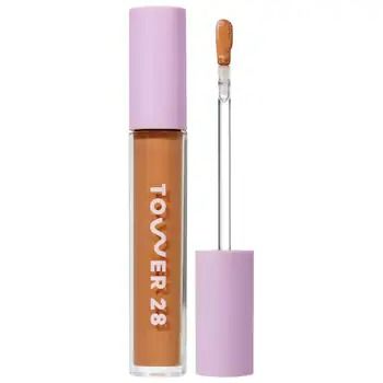 Swipe All-Over Hydrating Serum Concealer - Tower 28 Beauty | Sephora Tower 28 Beauty, Serum Concealer, Tower 28, Covering Dark Circles, Hydrating Serum, Dark Circles, Concealer, Sephora, Circles