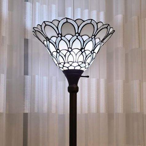 Amora Lighting 72 in. Tiffany Style Floor Lamp-AM071FL14 - The Home Depot Tiffany Style Floor Lamps, Decorative Floor Lamps, Tiffany Floor Lamp, Pole Lamps, Tiffany Style Lamp, Louis Comfort Tiffany, Torchiere Floor Lamp, Stained Glass Lamps, Led Floor Lamp