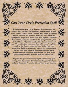 Cast Your Circle Protection Spell…..(Printable Spell Pages) – Witches Of The Craft® Fairy Spells, Magic Spell Book, Magick Spells, Wiccan Spell Book, Witchcraft Spell Books, Witch Spell Book, Book Of Shadow, Wicca Witchcraft, Witch Spell