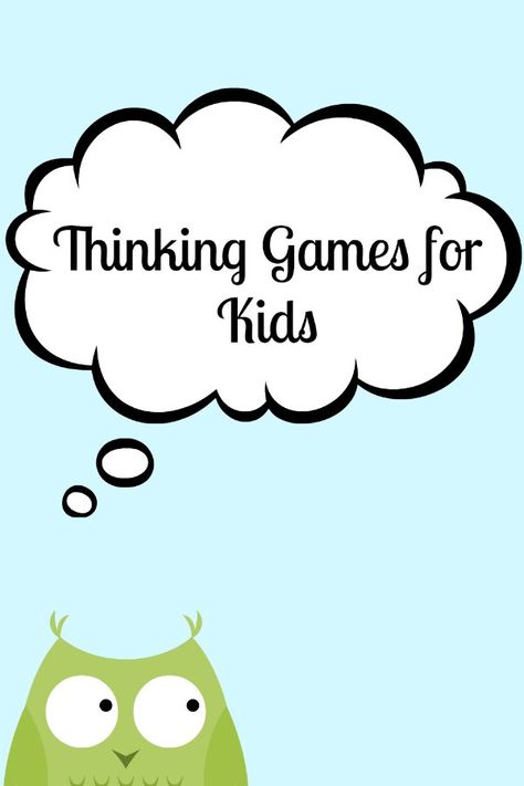 Thinking Games, Games To Play With Kids, Family Diy, Brain Games, Travel Games, Kids Diy, Indoor Activities, Thinking Skills, Activity Games