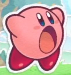 Kirby Inhale Kirby Mouth Open, Kirby Inhaling, Kirby Inhale, Open Mouth Drawing, Adorable Tattoos, Blender Ideas, Mouth Drawing, Sticker Ideas, House Diy