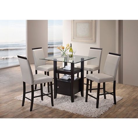 Small Eating Table, Corner Nook Dining Set, Cheap Dining Room Sets, Glass Dining Room Sets, Counter Height Dining Room Tables, Counter Height Dining Table Set, Formal Dining Rooms, Set Meja Makan, Dining Table With Storage