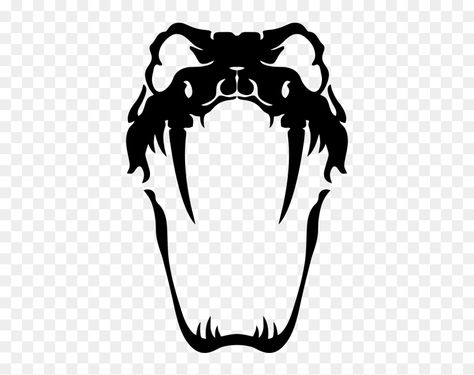 Snake Mouth Drawing, Snake Open Mouth, Mouth Open Drawing, Snake Fangs, Open Mouth Drawing, Snake Png, Drawing Mouth, Quotes Creativity, Teeth Logo