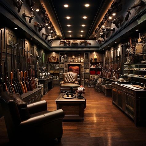 Tactical Room Ideas, Safe Room Ideas, Luxury Man Cave, Security Room, Home Bar Rooms, Man Cave Room, Luxury Houses Mansions, Hunting Room, Home Bar Design