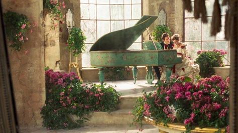 From Moonacres (movie) the piano room Secret Of Moonacre, The Secret Of Moonacre, Old Pianos, Django Unchained, Historical Movies, Boardwalk Empire, My Music, Beautiful Music, Room Planning