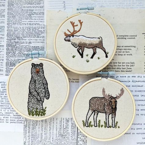 New embroidery patterns in the shop! Happy April release day! These kits will be sold exclusively in national park gift shops throughout Alaska, but the patterns are now available in the shop. (Link in my profile and in stories!) Which new embroidery kit is your favorite: black bear, moose or caribou? https://alivelyhope.etsy.com #embroidery #embroiderypattern #broderie #handembroidery #stitchersofinstagram National Park Gifts, Black Bear, Embroidery Kits, Alaska, Gift Shop, Embroidery Patterns, Hand Embroidery, National Parks, Embroidery