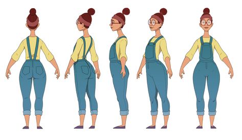 ArtStation - Diane Character Turnaround, Farhana Hossain Concept Art Landscape, 3d Karakter, Character Reference Sheet, Circus Characters, Character Turnaround, Otto Schmidt, Character Design Challenge, Mike Mignola, Animation Character