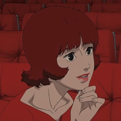 Paprika Anime, Japanese Anime Aesthetic, Devil Aesthetic, Anime Scenes, Perfect Blue, Anime Posters, Icons Pfp, Face Hair, Anime Aesthetic