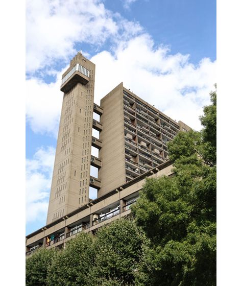 Trellick Tower, London Plane Tree, Kensington And Chelsea, Concrete Stairs, Tower House, The Modern House, Brutalist Architecture, Late 1960s, Iconic Buildings