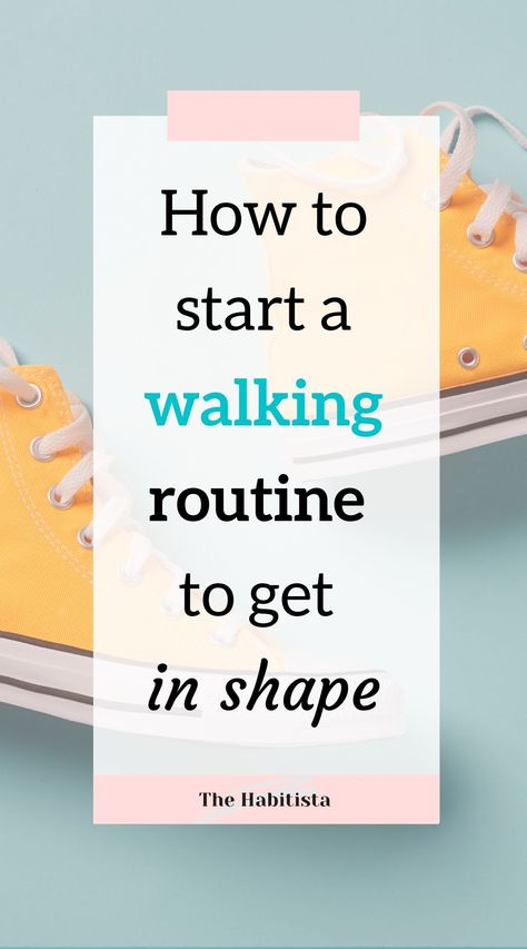 I went from being a couch potato to walk every day! This is how I started my walking routine and kept it up for years! walking for beginners get started | get walking to get fit | get walking to get in shape | healthy habits | healthy living |healthy life Starting A Walking Routine, How To Start Walking Routine, How To Start Walking For Exercise, Walking Tips For Beginners, Walking Schedule For Beginners, Walking Routine For Beginners, How To Get Steps In At Home, Walking For Beginners, Walking Schedule