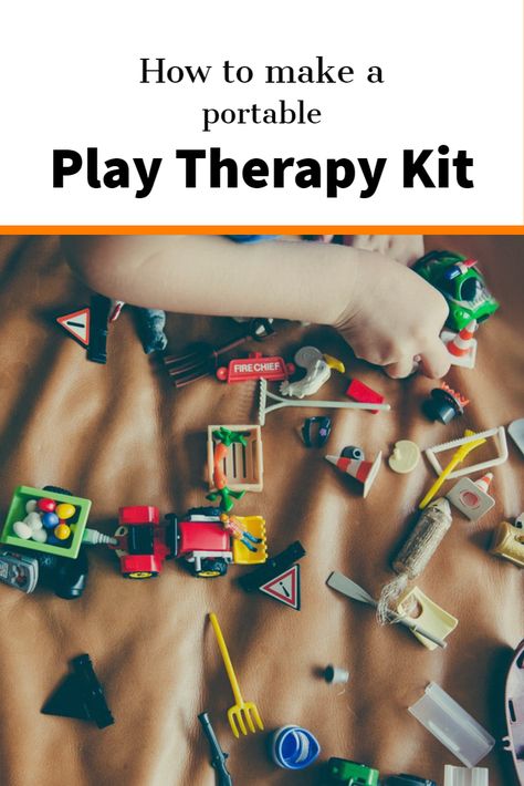 Portable Play Therapy Kit, Play Therapy Toys List, Small Play Therapy Room, Sand Play Therapy, Play Therapy Office Set Up, Play Therapy Room Ideas, Child Therapy Room, Play Therapy Interventions, Children Psychology