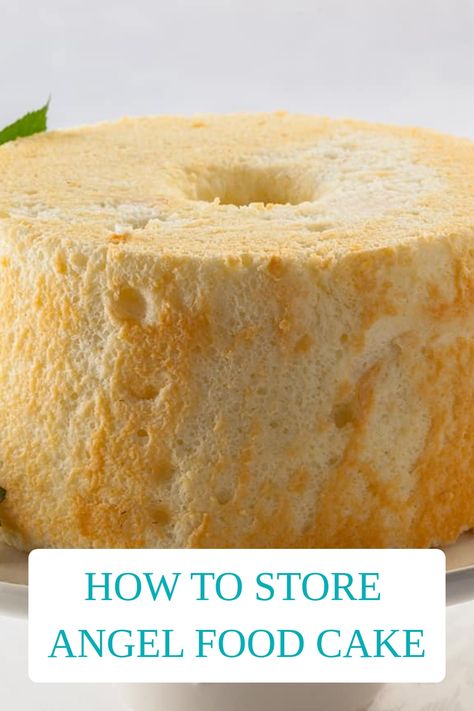 Leftover Angel Food Cake Ideas, Mini Angel Food Cake, Angle Cake, Food Spoilage, Angel Food Cake Pan, Angel Food Cake Mix Recipes, Cake Recipes Easy Homemade, Cake Day, Caking It Up